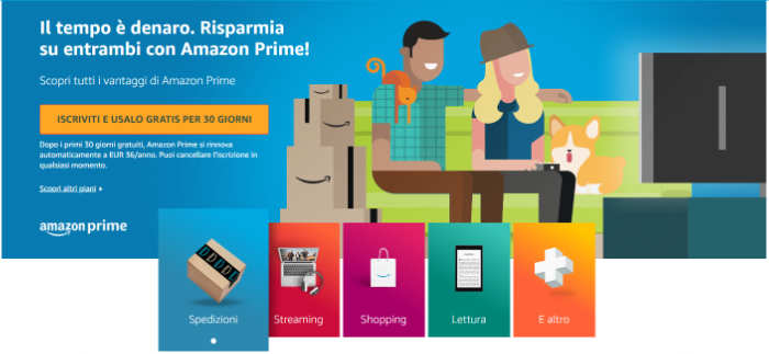 Amazon prime costi e vantaggi